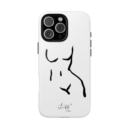 The Curve Case | Resistant double protection shell with Minimalist Design by Women
