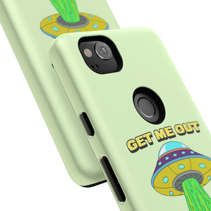 Get Me Out of Here | Coque résistante anti-choc — Vert Menthe