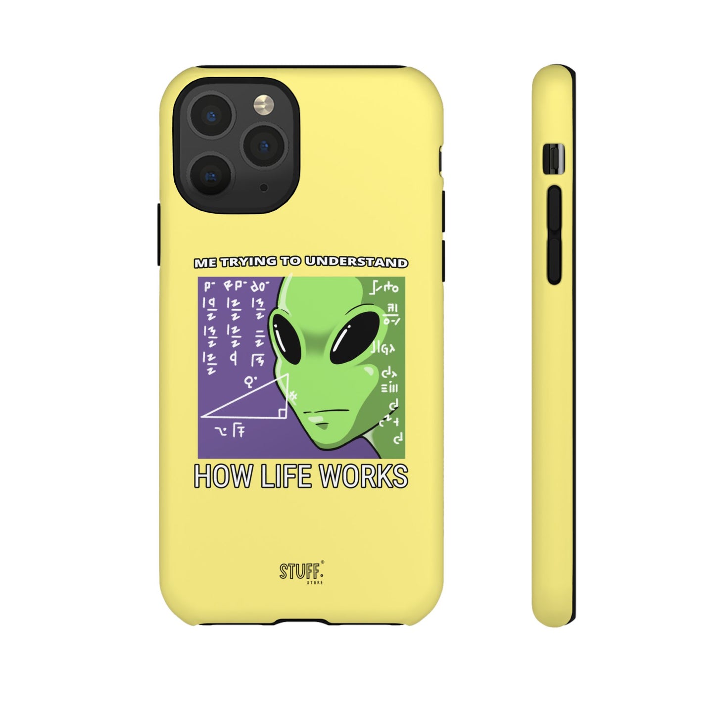 Confused Alien Case | Coque résistante Dual Protect anti-choc
