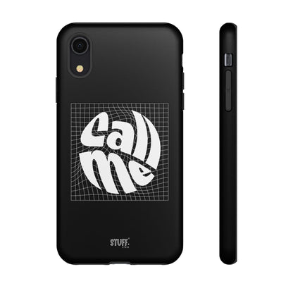Call Me Case | Coque résistante double protection - Noir Effet Mat