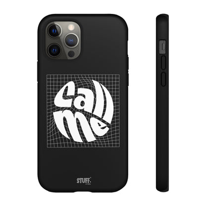 Call Me Case | Coque résistante double protection - Noir Effet Mat