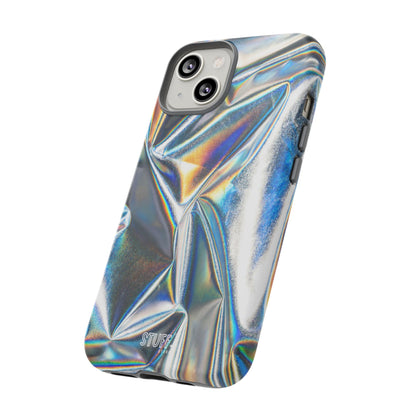 Metallic Case | Coque résistante double protection anti-choc - Effet Métallique