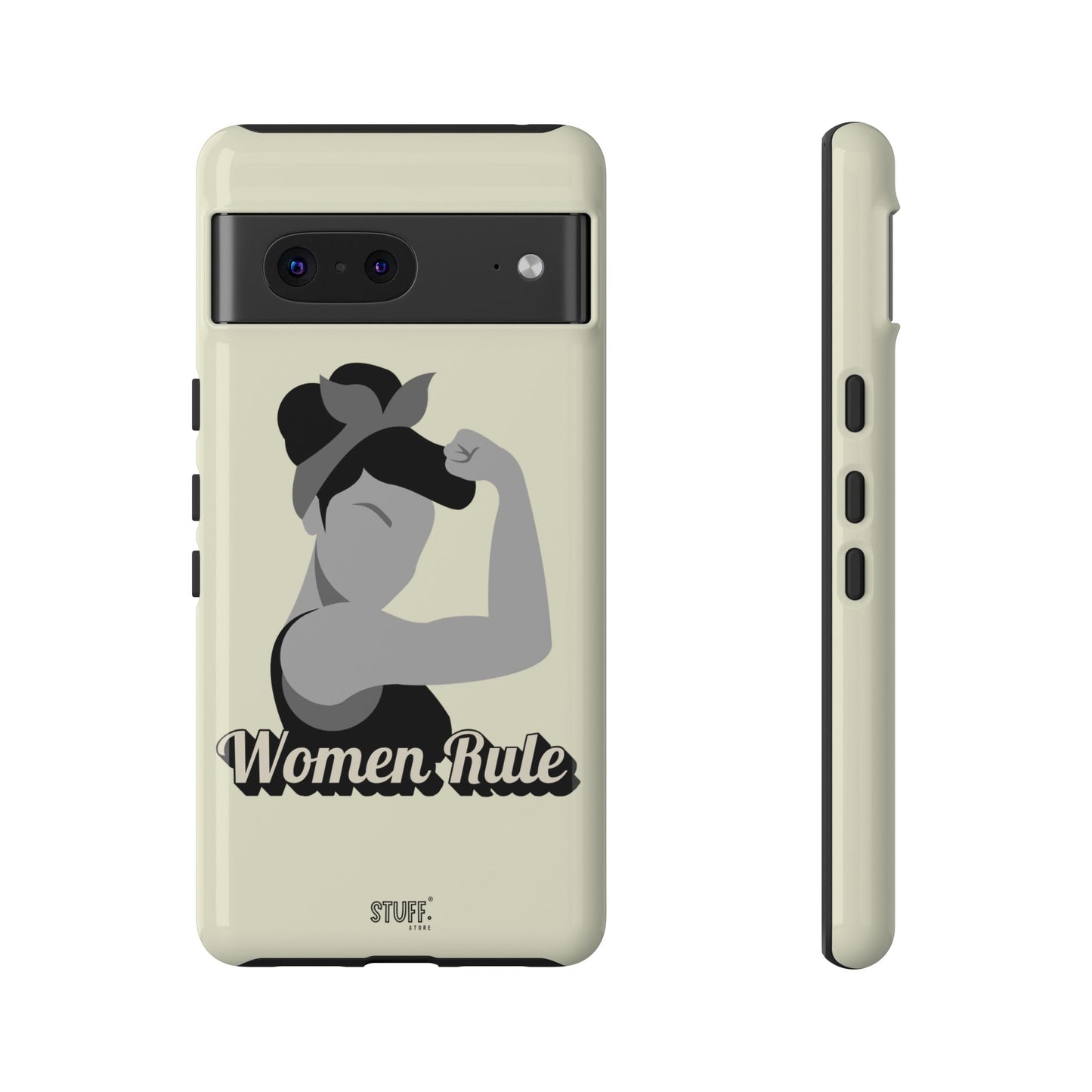 Women Rule Case | Coque résistante double protection avec Design Féministe inspirant