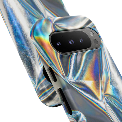 Metallic Case | Coque résistante double protection anti-choc - Effet Métallique