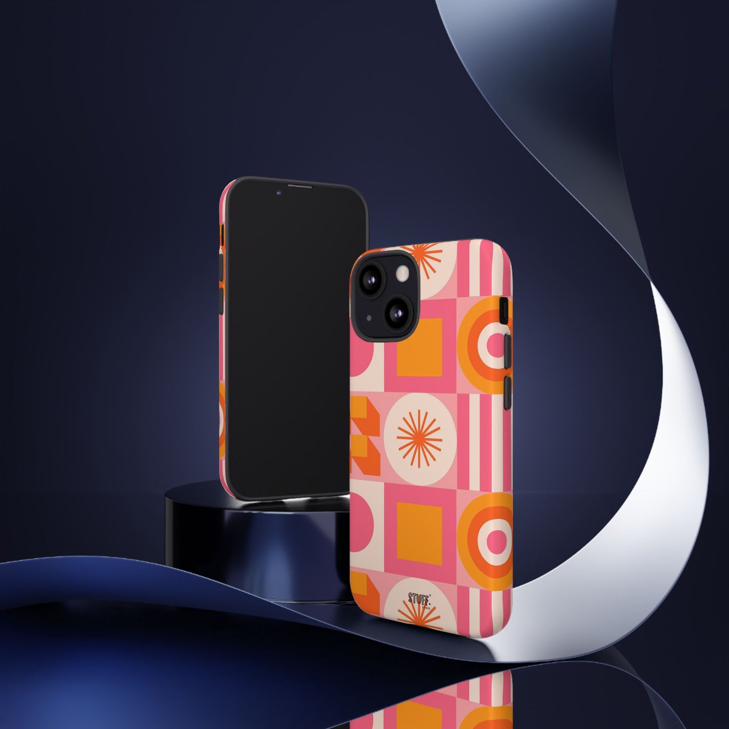 Stella Case | Coque résistante double protection avec Design coloré Rétro