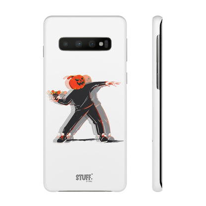 Pumpksy | Coque snap légère et résistante inspiration Banksy – Blanc