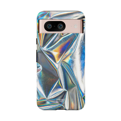 Metallic Case | Coque résistante double protection anti-choc - Effet Métallique