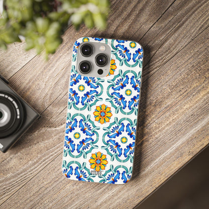 Mediterranea Case | Coque flexible et légère — Motif mosaïque méditerrannéen