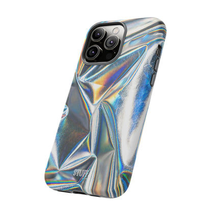 Metallic Case | Coque résistante double protection anti-choc - Effet Métallique