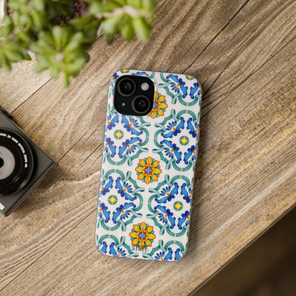Mediterranea Case | Coque flexible et légère — Motif mosaïque méditerrannéen
