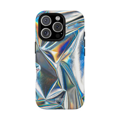 Metallic Case | Coque résistante double protection anti-choc - Effet Métallique
