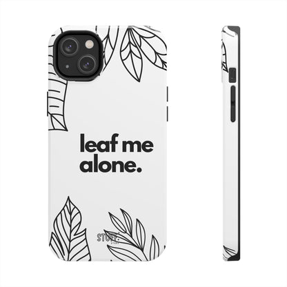 Leaf Me Case | Coque résistante double protection avec design minimaliste