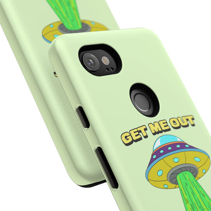 Get Me Out of Here | Coque résistante anti-choc — Vert Menthe