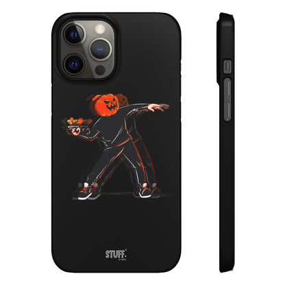 Pumpksy | Coque snap légère et résistante inspiration Banksy – Noir