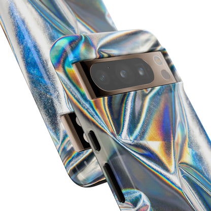 Metallic Case | Coque résistante double protection anti-choc - Effet Métallique
