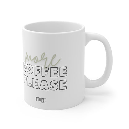 More Coffee Cup | Mug en céramique – 330ml / 440ml