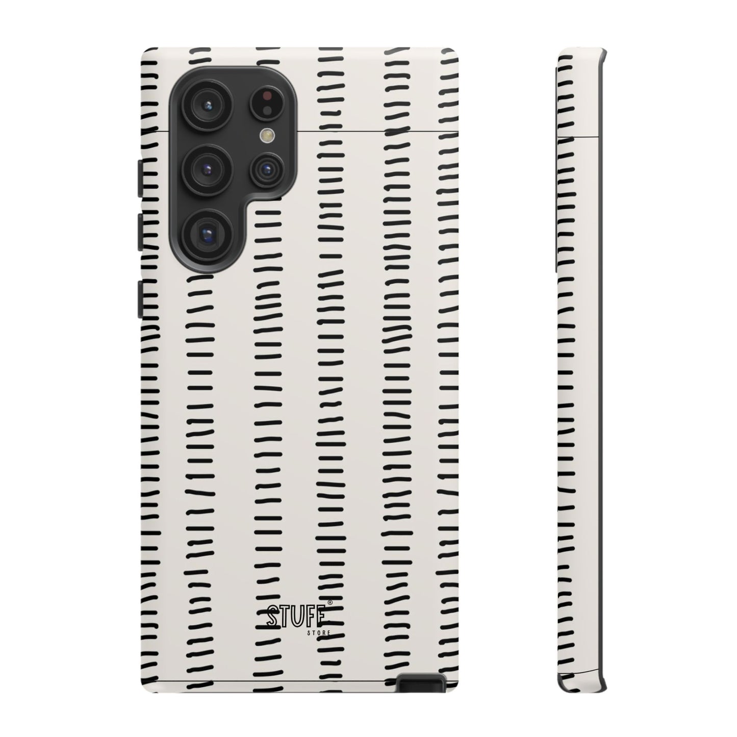 Striped Case | Coque résistante double protection antichoc - Design Minimaliste