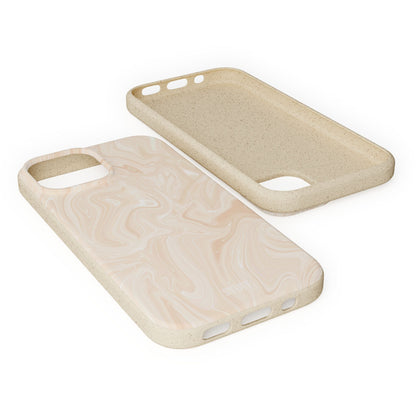 Liquid Marble Case | Coque Eco-Friendly en Bambou et Bioplastique Effet Marbré - Disponible avec Emballage Cadeau