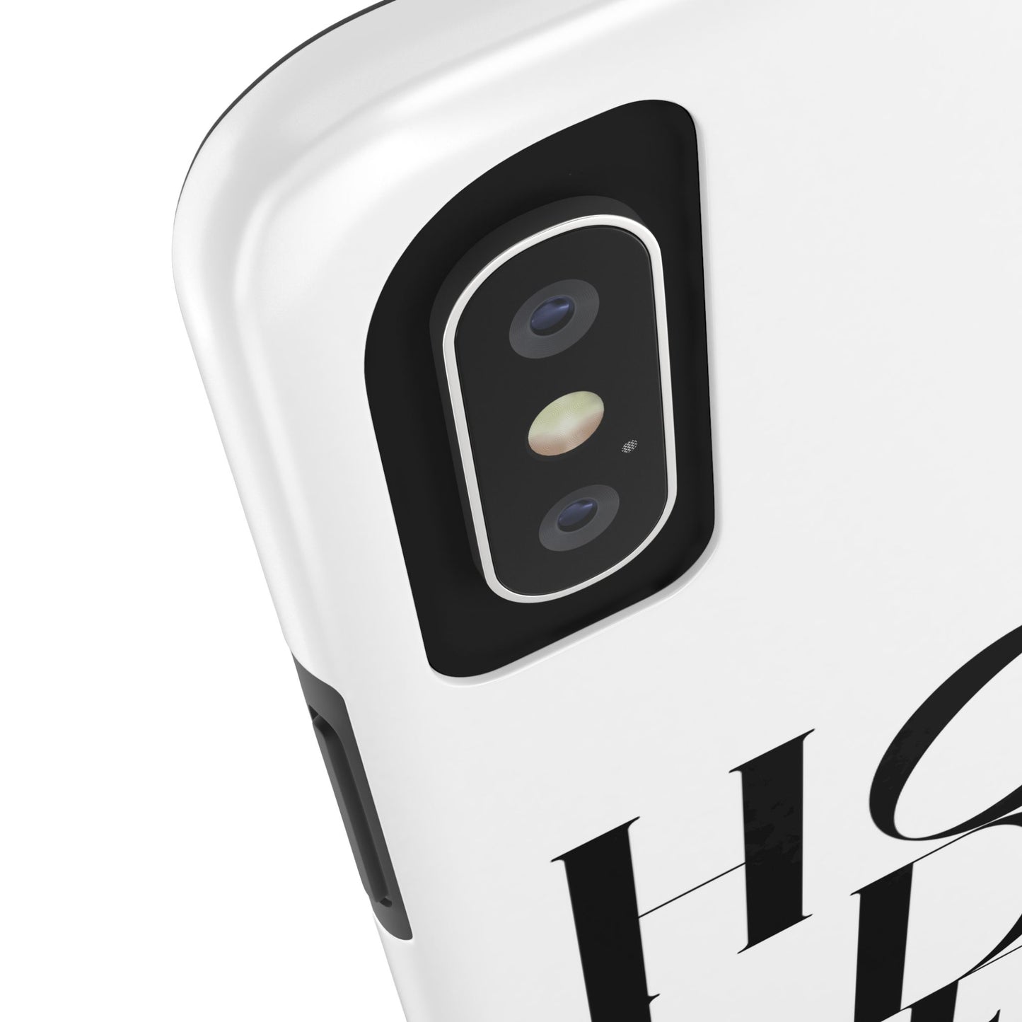 Hold Me | Coque résistante et durable avec Design épuré Monochrome