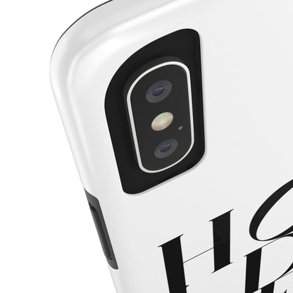 Hold Me | Coque résistante et durable avec Design épuré Monochrome