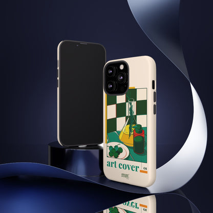 Olio d'Amore Case | Coque résistante double protection avec Design artistique Rétro