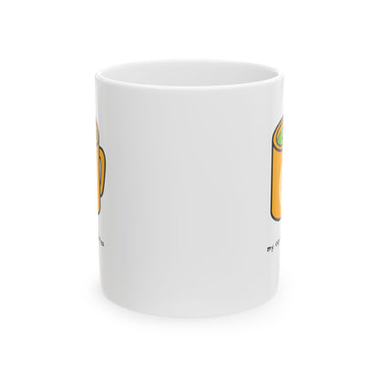 Positivitea Cup | Mug motivant en céramique pour pause thé et café – 330 ml
