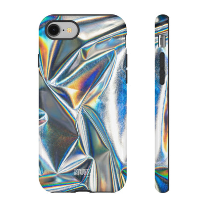 Metallic Case | Coque résistante double protection anti-choc - Effet Métallique