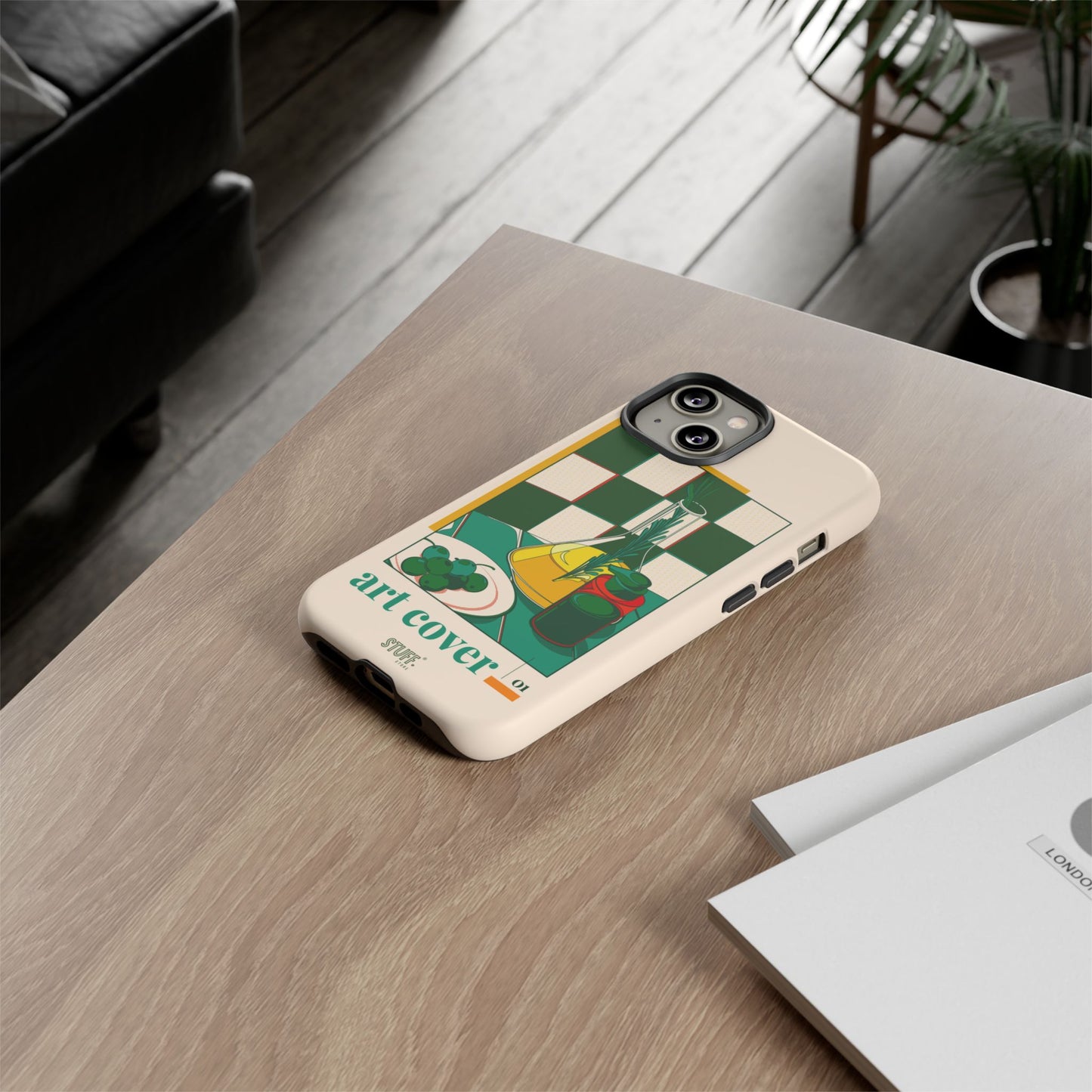 Olio d'Amore Case | Coque résistante double protection avec Design artistique Rétro