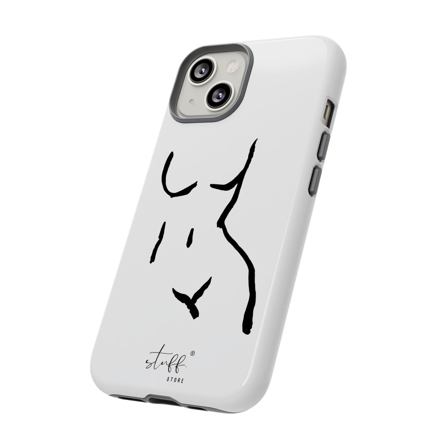 The Curve Case | Resistant double protection shell with Minimalist Design by Women