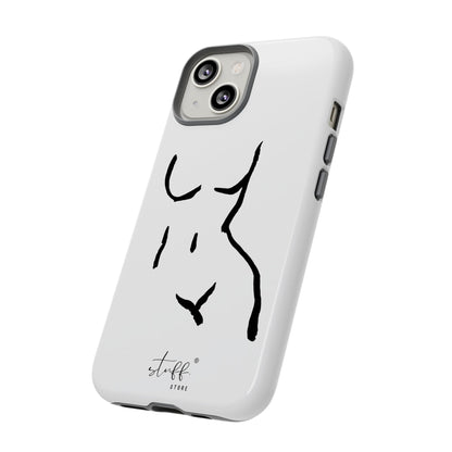 The Curve Case | Resistant double protection shell with Minimalist Design by Women