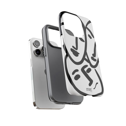 Les Trois Visages | Coque résistante double protection — inspiration Matisse