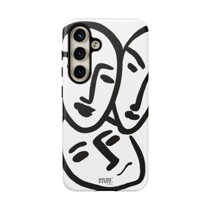 Les Trois Visages | Coque résistante double protection — inspiration Matisse