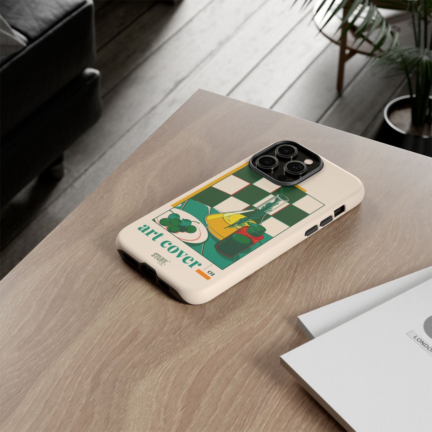 Olio d'Amore Case | Coque résistante double protection avec Design artistique Rétro