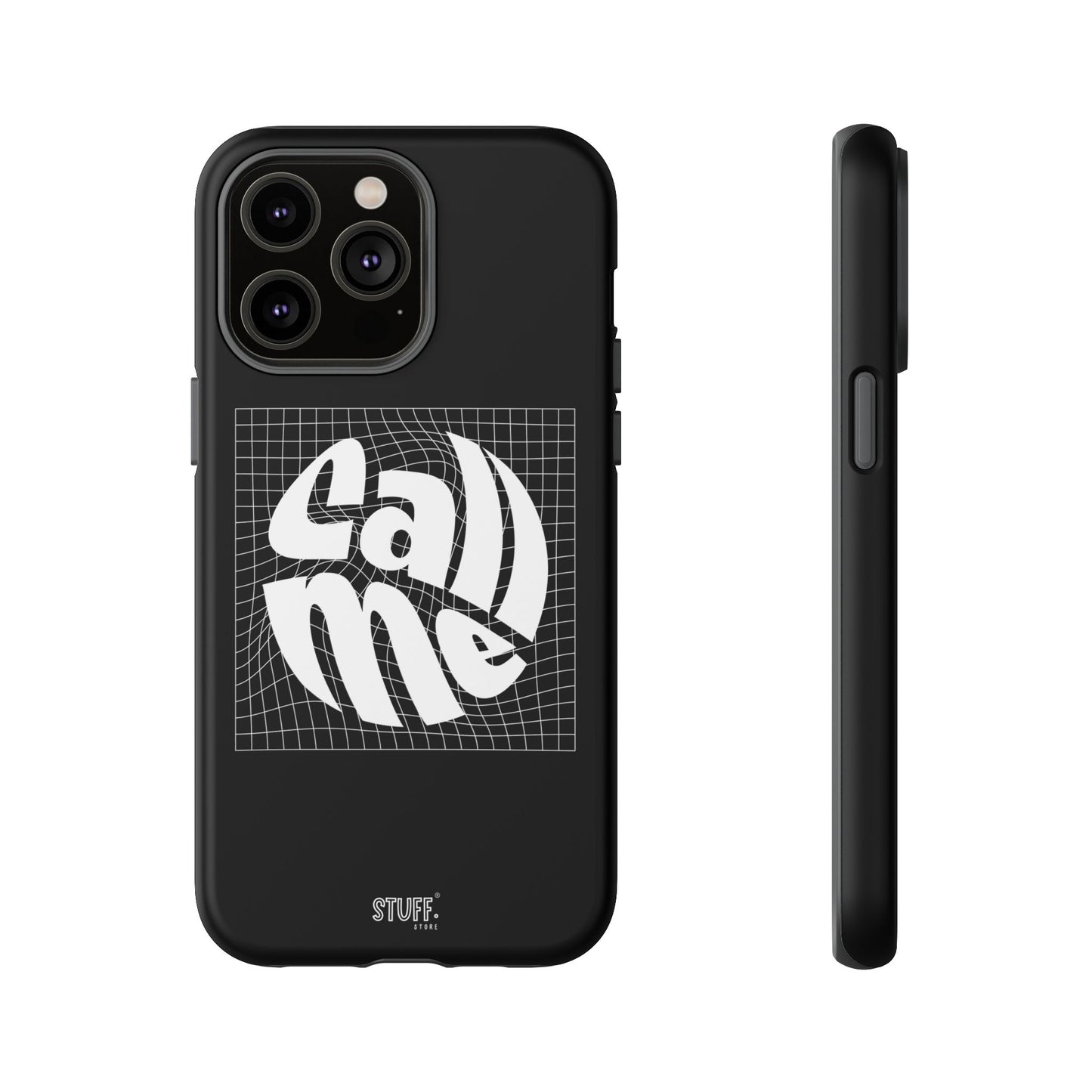 Call Me Case | Coque résistante double protection - Noir Effet Mat