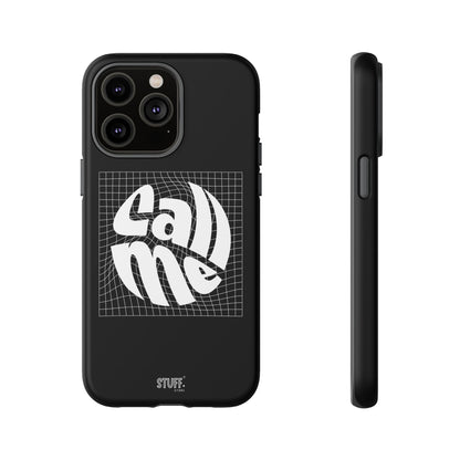 Call Me Case | Coque résistante double protection - Noir Effet Mat