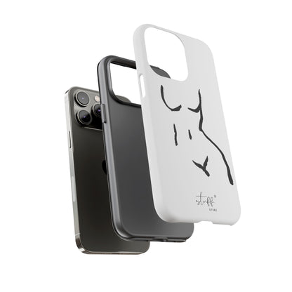 The Curve Case | Resistant double protection shell with Minimalist Design by Women