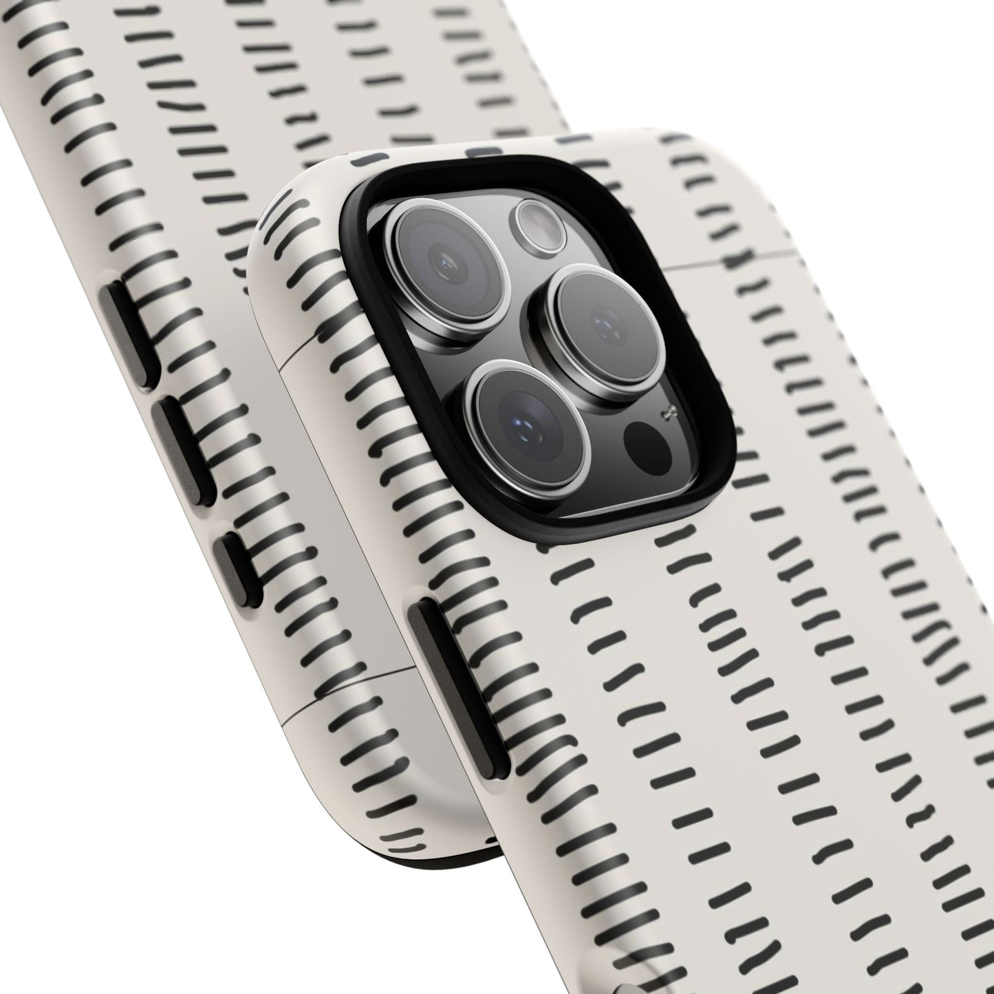Striped Case | Coque résistante double protection antichoc - Design Minimaliste