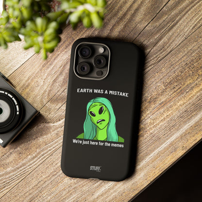 Meme Liking Alien Case | Coque résistante double protection pour les amateurs de Pop Culture
