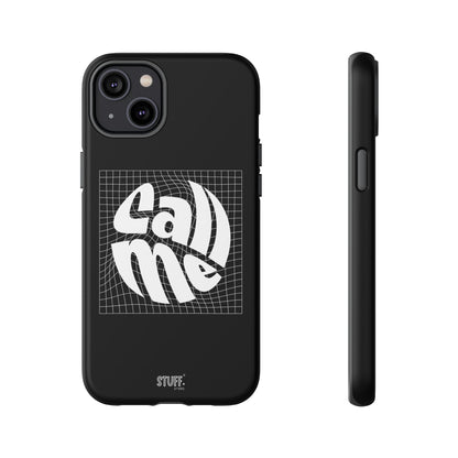Call Me Case | Coque résistante double protection - Noir Effet Mat