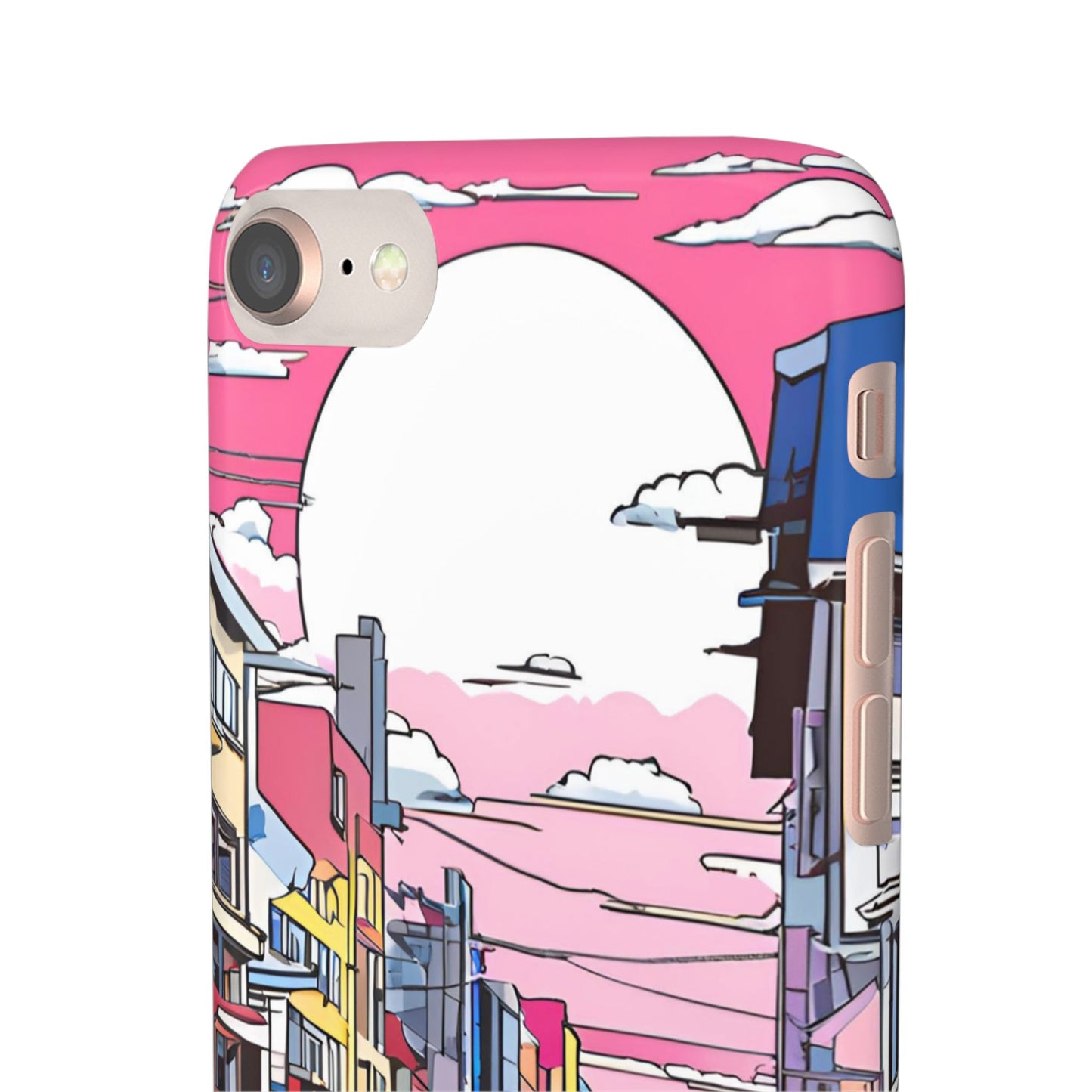 Pop Art Sunset | Coque snap légère et résistante inspiration Lichtenstein
