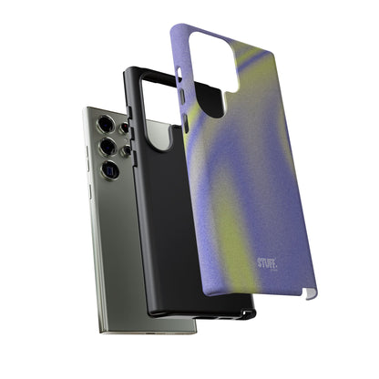 Vibrant Case | Coque résistante double protection anti-choc - Violet & Jaune