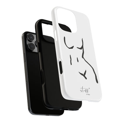 The Curve Case | Resistant double protection shell with Minimalist Design by Women