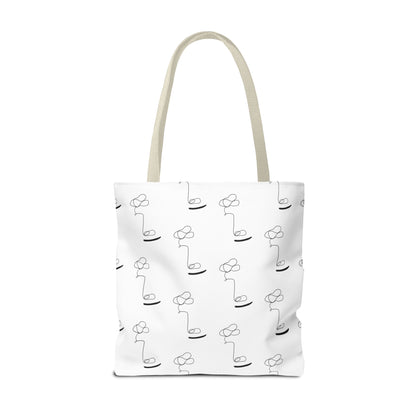 He’s Art Tote Bag | Sac cabas résistant et durable avec design one-line