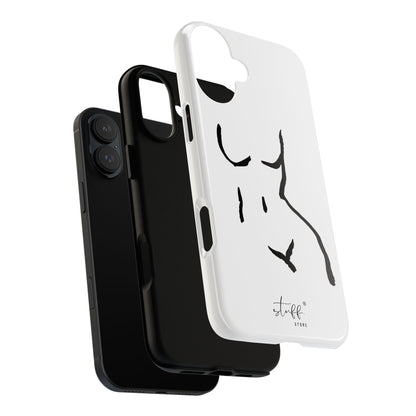 The Curve Case | Resistant double protection shell with Minimalist Design by Women