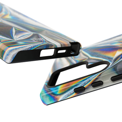 Metallic Case | Coque résistante double protection anti-choc - Effet Métallique