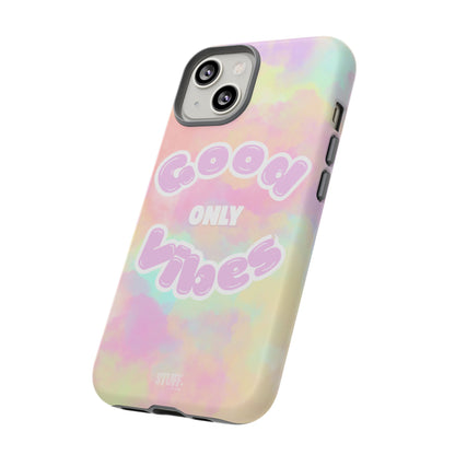 Good Vibes Only Case | Coque résistante double protection avec Design Aesthetic