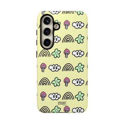 Pixie Case | Coque résistante double protection — Collection Pixie — Jaune