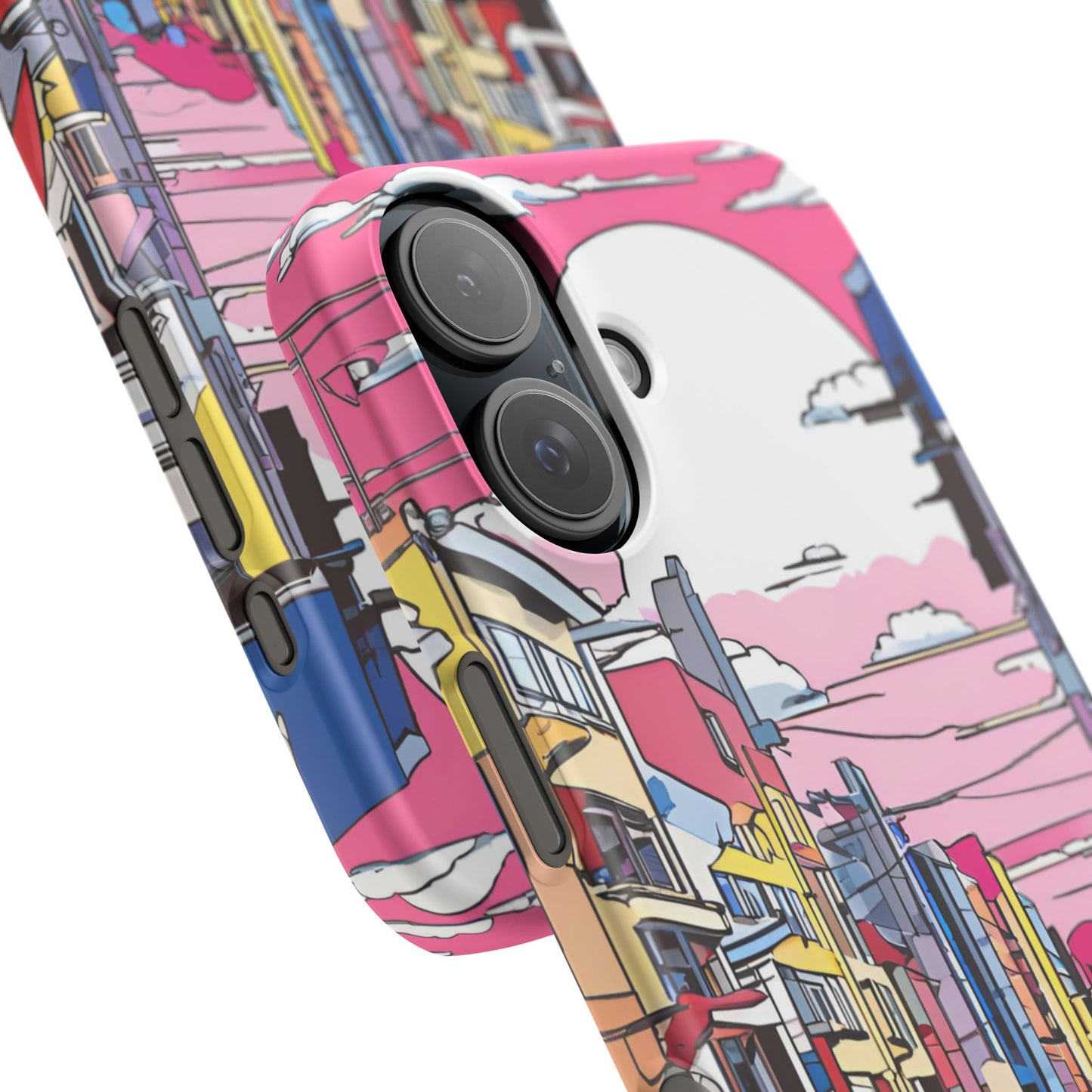 Pop Art Sunset | Coque snap légère et résistante inspiration Lichtenstein