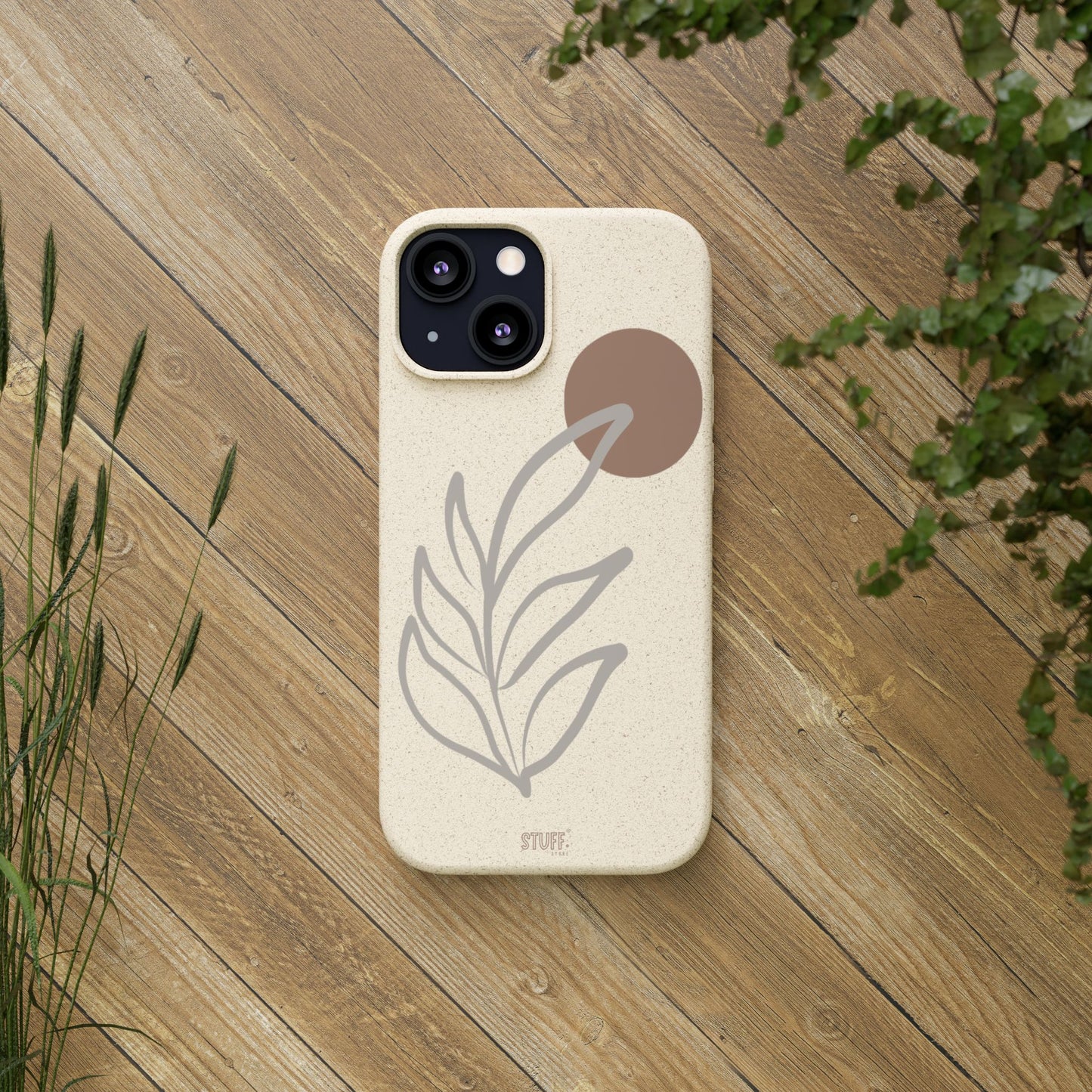 Boho Sunset | Eco-Friendly hull in Bamboo and Bioplastic with Bohemian Design - Gift wrapping available