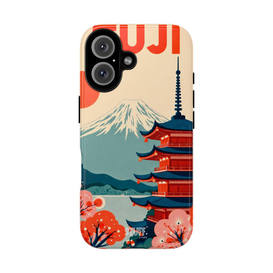 Fuji Case | Coque résistante double protection avec Design Mont Fuji